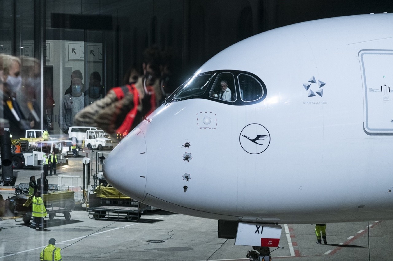Mit dem Flug LH1955 nach München verabschiedet sich die Lufthansa am 7. November von Tegel. (Bildquelle: BER / Anikka Bauer)